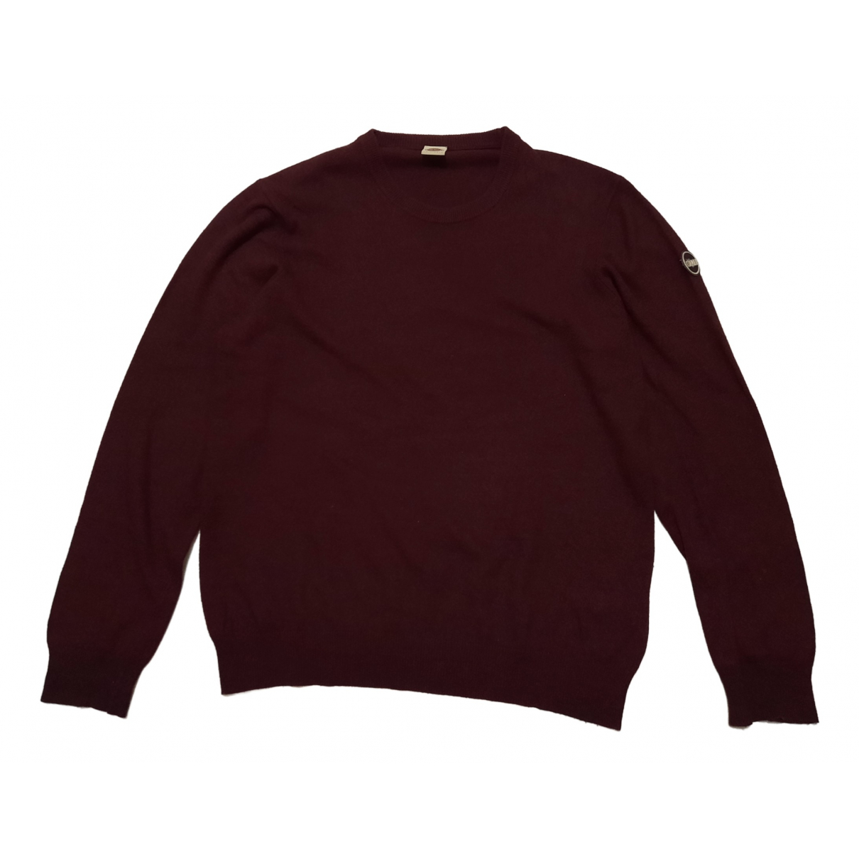 Colmar - Sweatshirt Wool Burgundy Plain for Male - Second Hand Sweatshirt, Very Good Condition